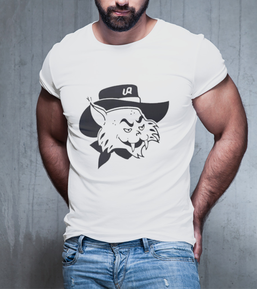 Arizona Wildcats UA Mascot Cowboy Hat T-Shirt