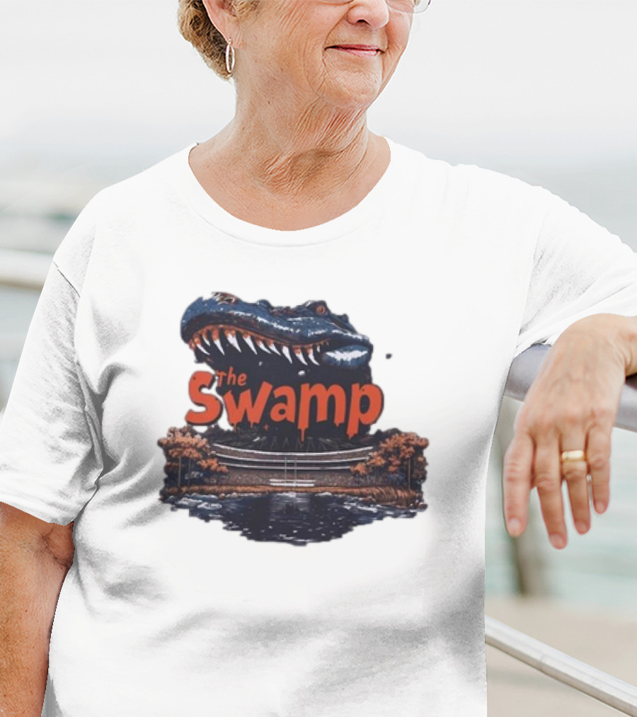 Florida Gators The Swamp Vintage Stadium Alligator T-Shirt