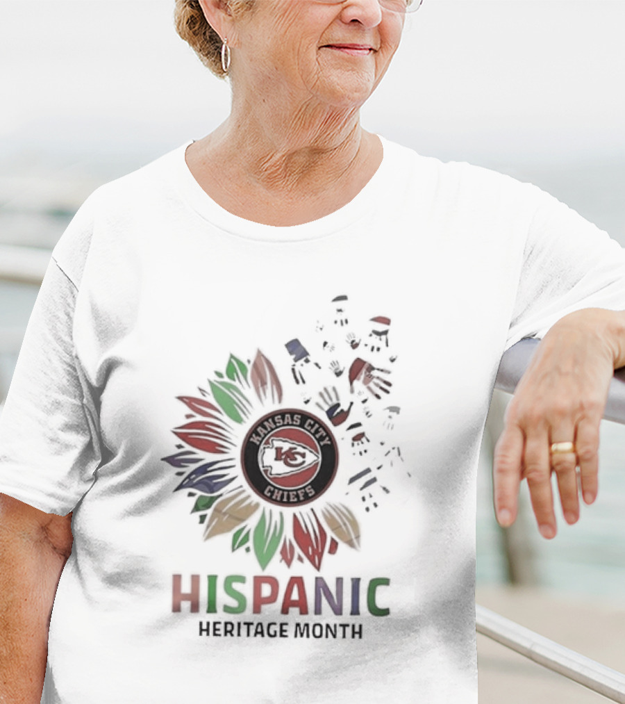 Kansas City Chiefs Hispanic Heritage Month T-Shirt