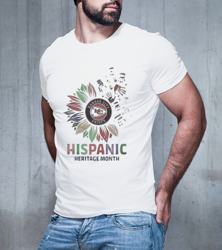 Kansas City Chiefs Hispanic Heritage Month T-Shirt