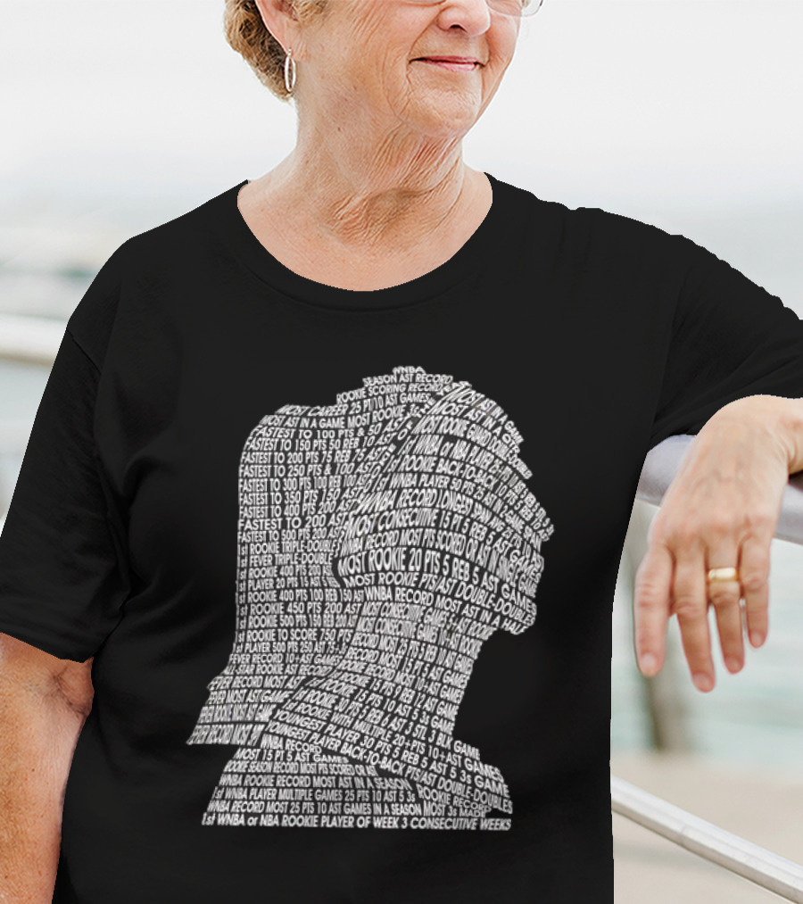 Caitlin Clark Rookie Of The Year Fastest To 150 And 200 Points 35 Point Games T-Shirt