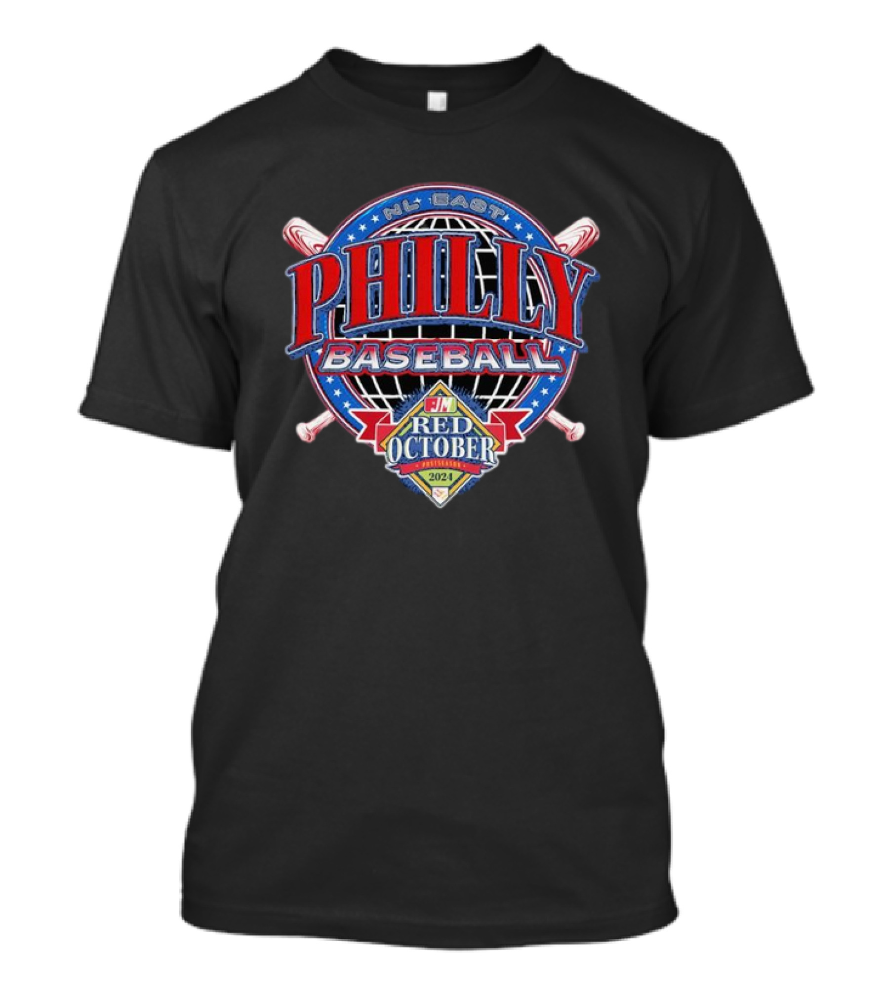 Philly Baseball NL East Red October T-Shirt