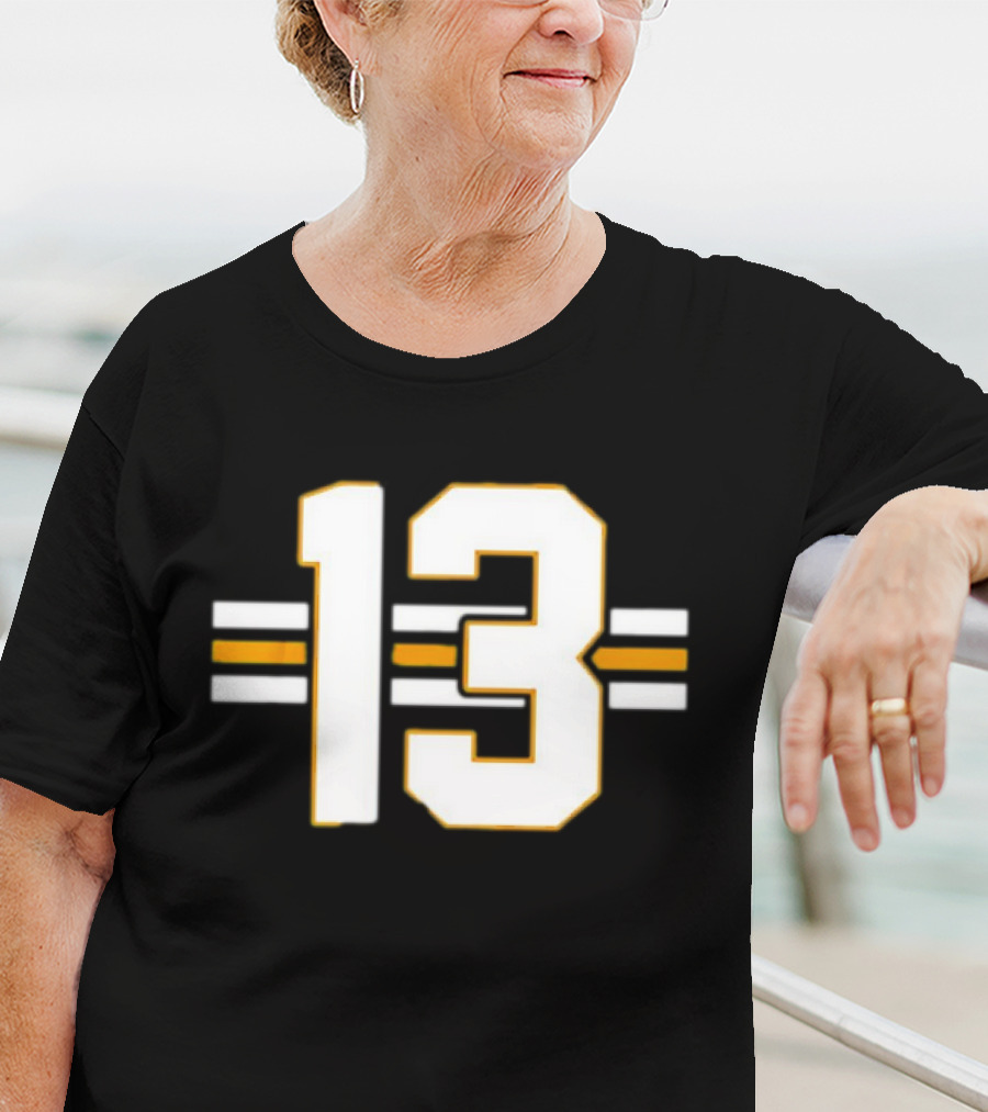 Kansas City Chiefs Lucky Football 13 Stripe Vintage Retro Sports Fan Merchandise T-Shirt