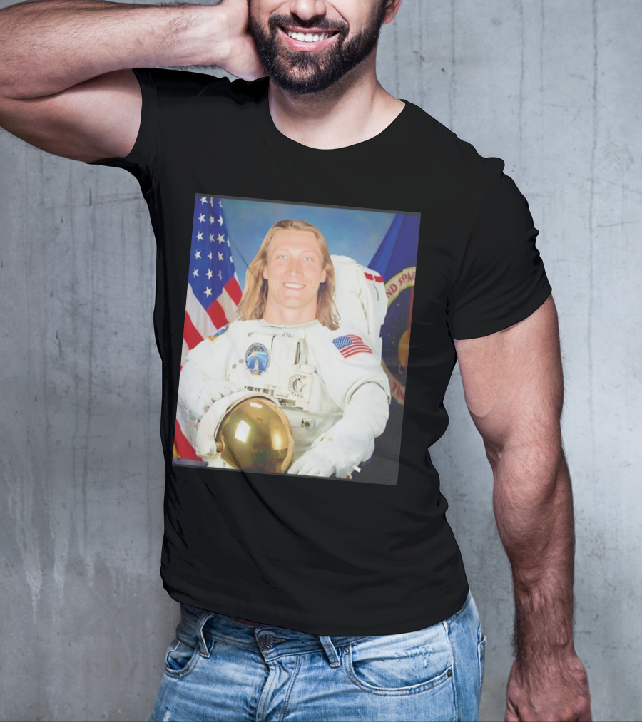Trevor Lawrence Jacksonville Jaguars Win A Game Or Go To The Moon Astronaut USA Flag T-Shirt