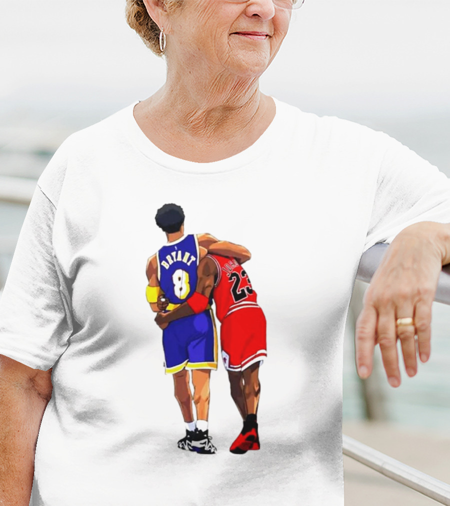 Bryant Los Angeles Lakers 8 And Jordan Chicago Bulls 23 Together Forever T-Shirt