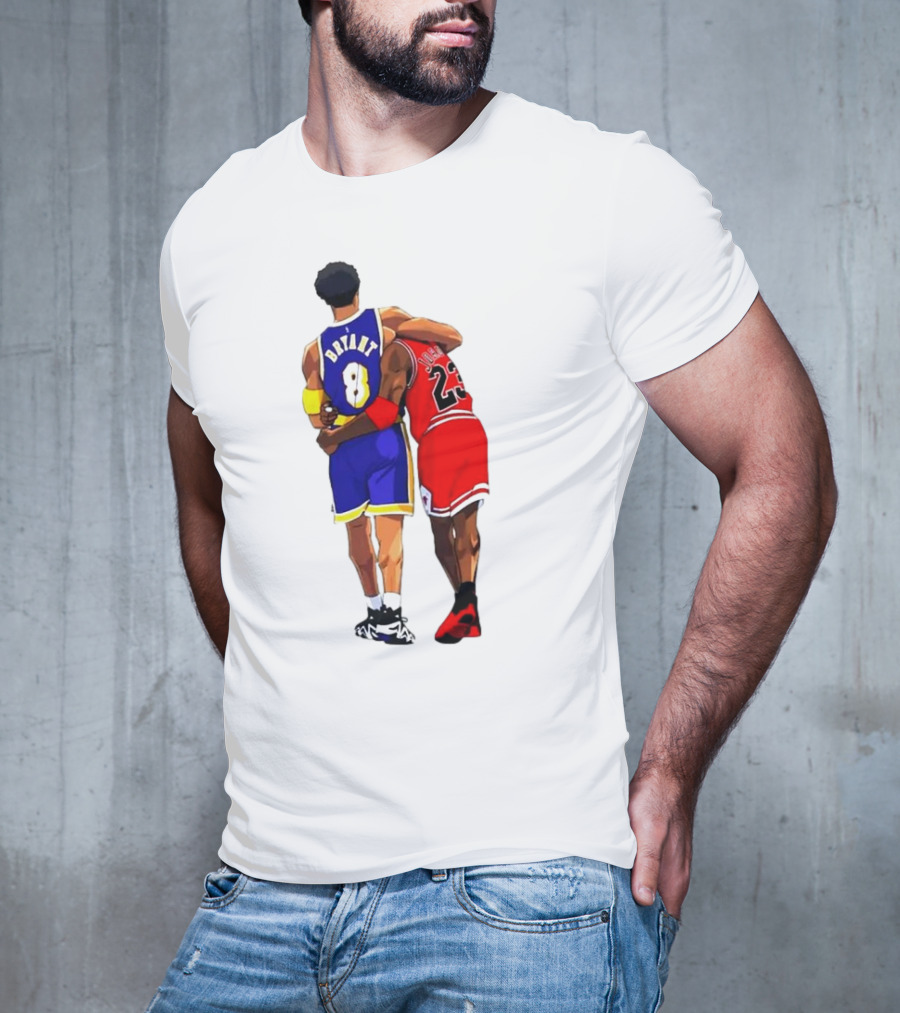 Bryant Los Angeles Lakers 8 And Jordan Chicago Bulls 23 Together Forever T-Shirt