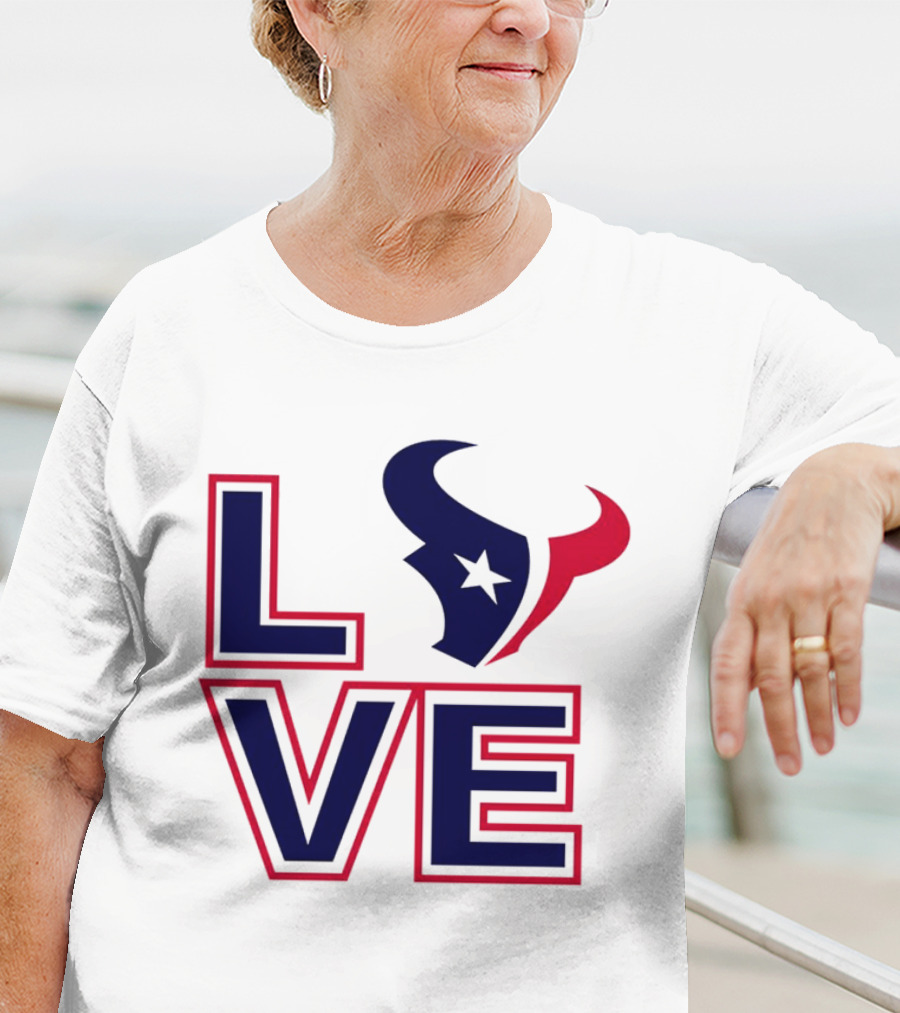 Houston Texans NFL Love Football Season T-Shirt
