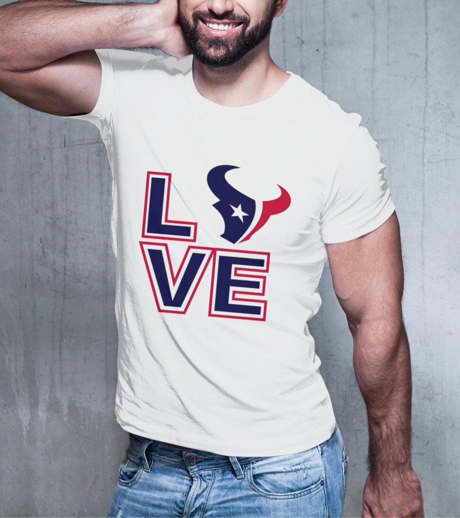Houston Texans NFL Love Football Season T-Shirt