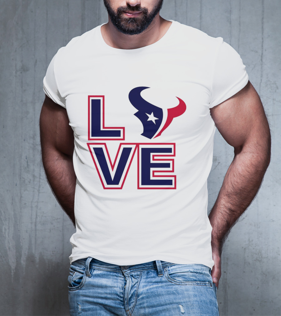 Houston Texans NFL Love Football Season T-Shirt