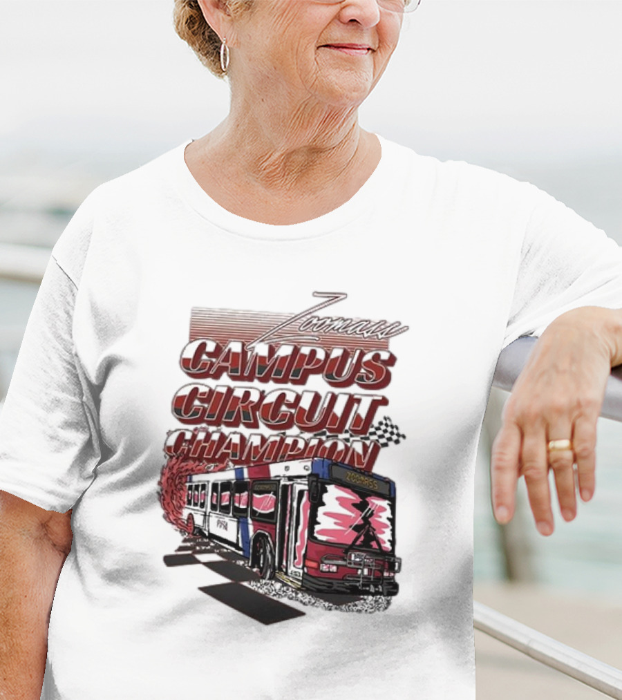 Campus Circuit Champion Zomass Racing Bus T-Shirt