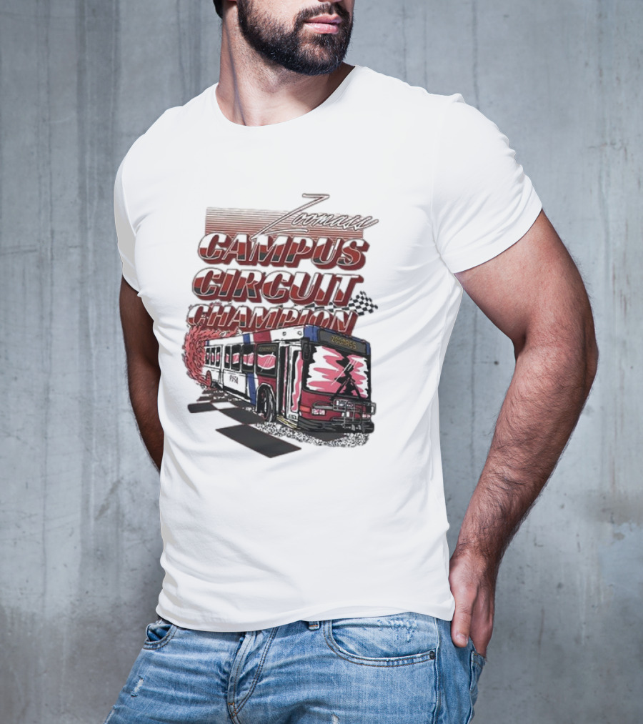 Campus Circuit Champion Zomass Racing Bus T-Shirt