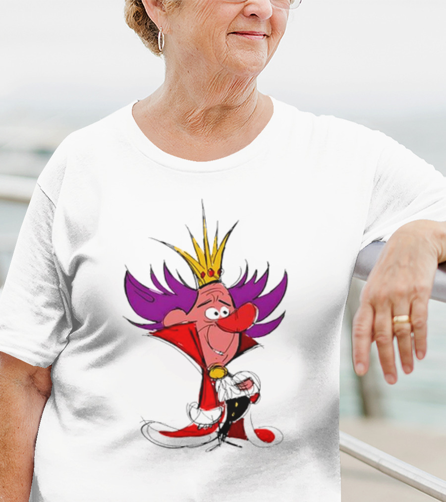 Disney Villains Cartoon Queen Of Hearts T-Shirt