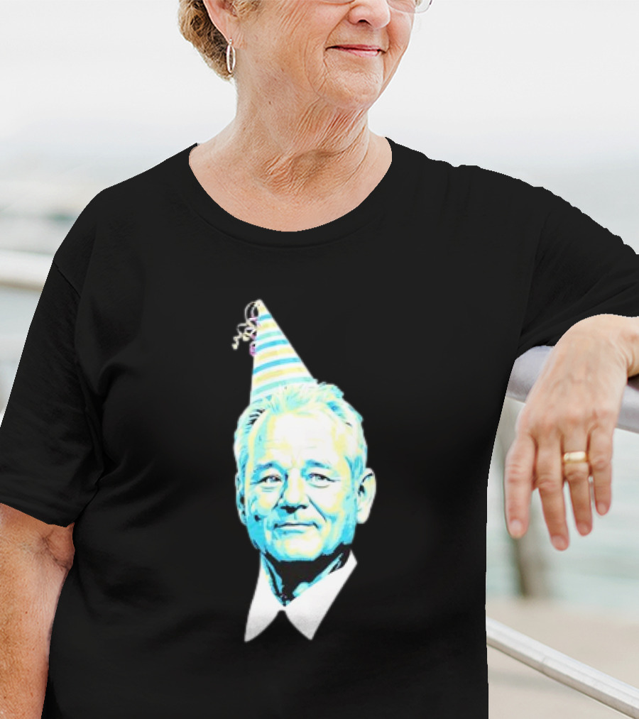 Retro Birthday Party Hat Bill T-Shirt