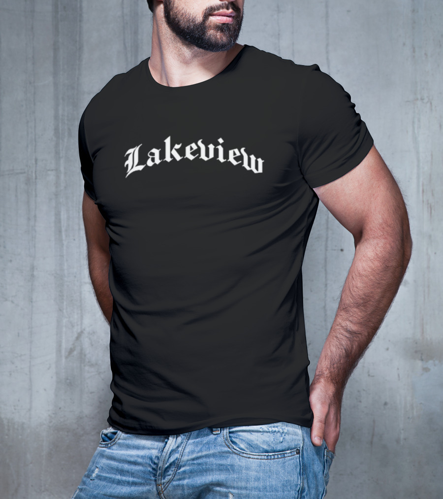 Lakeview Gothic Script T-Shirt