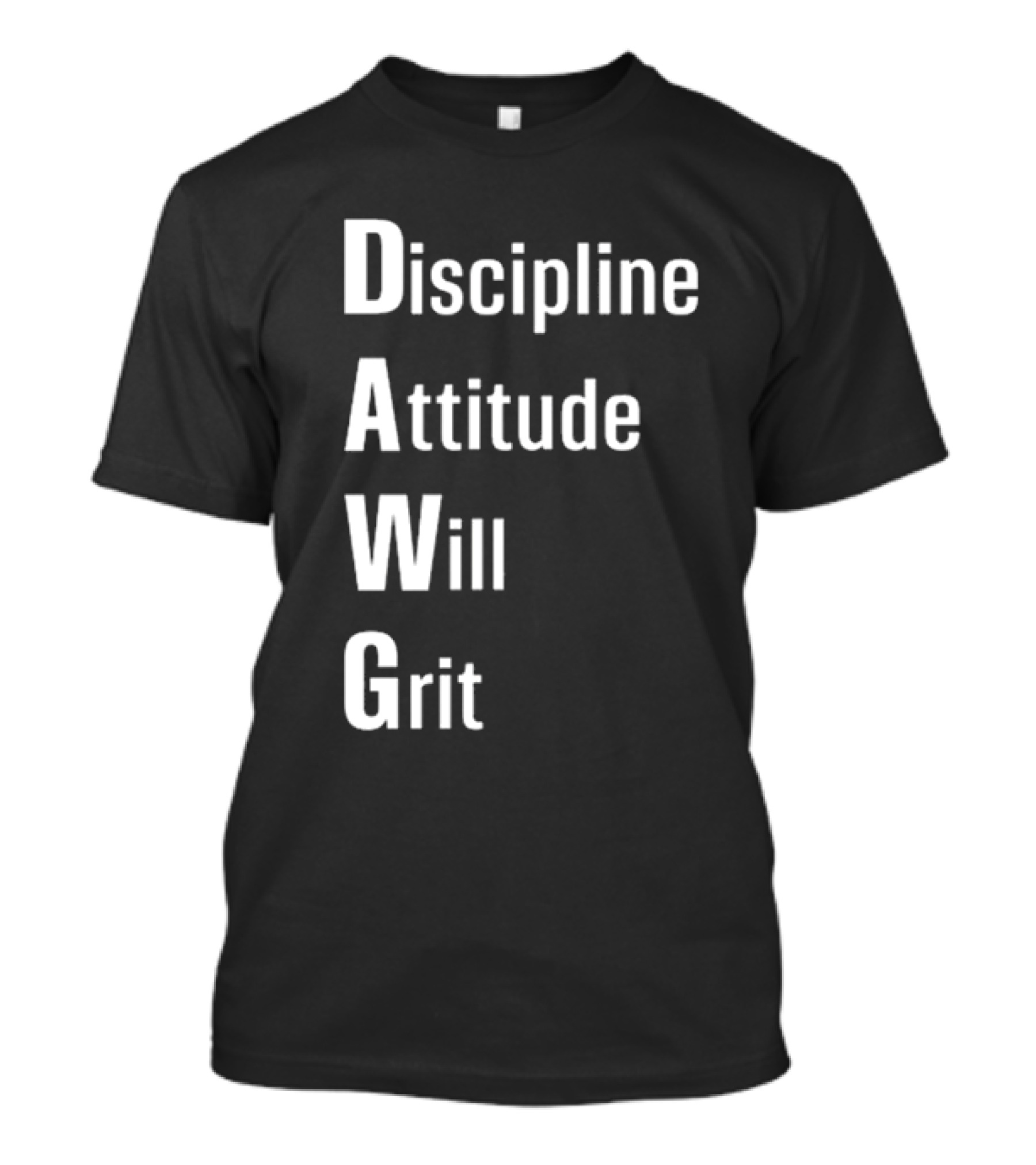 Malik Nabers Dawg Discipline Attitude Will Grit T-Shirt