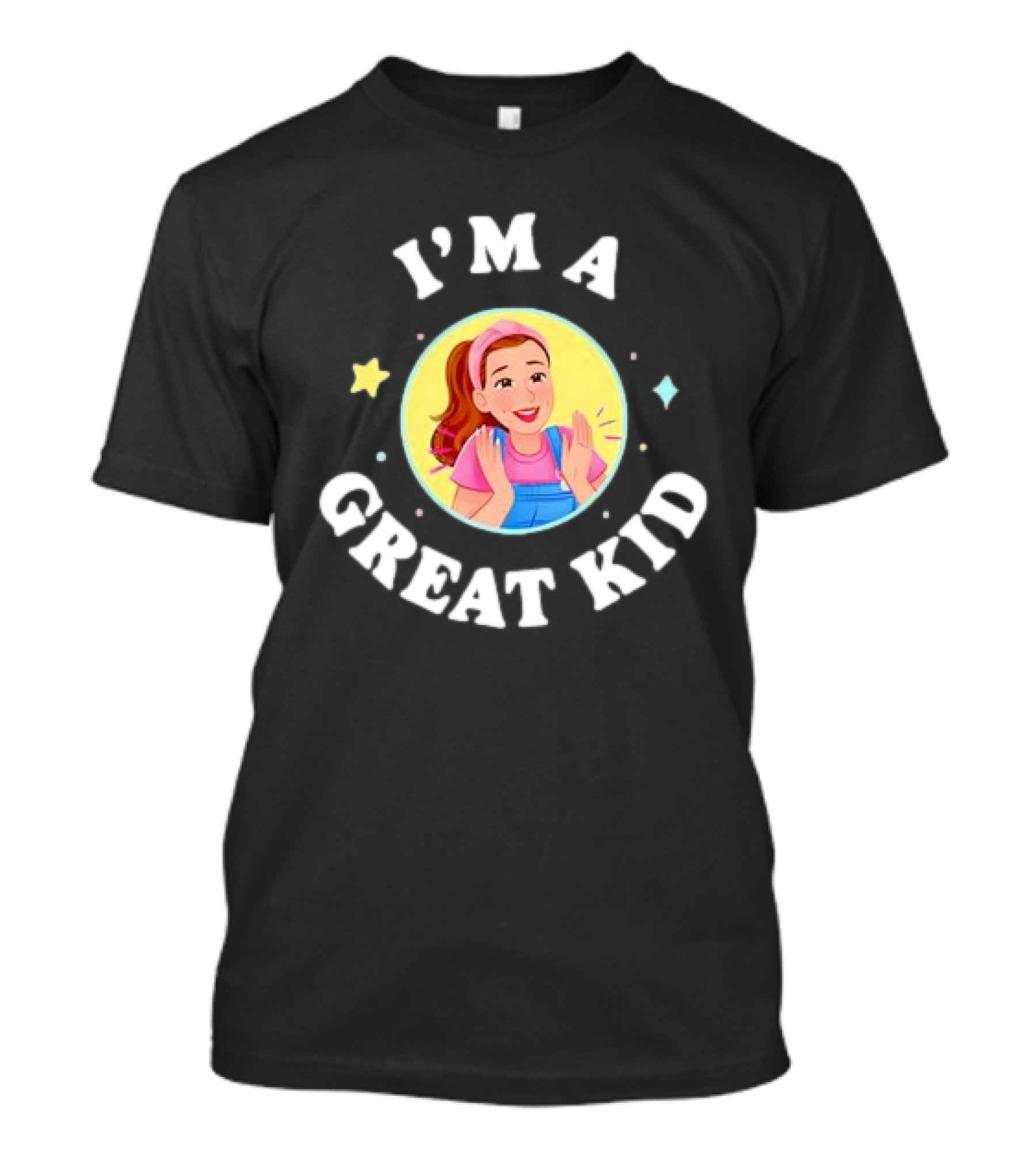 I'm A Great Kid Ms. Rachel Colorful Cartoon T-Shirt