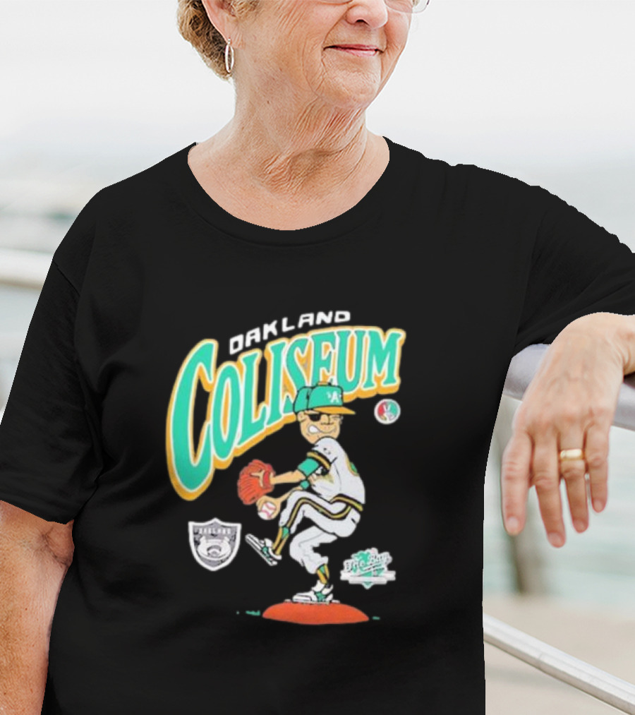 Oakland Coliseum Athletics Baseball Big Game T-Shirt
