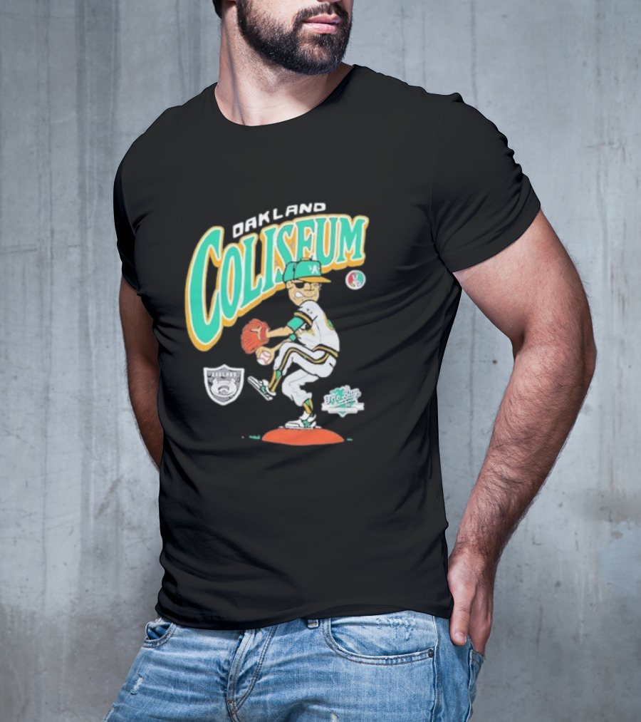 Oakland Coliseum Athletics Baseball Big Game T-Shirt