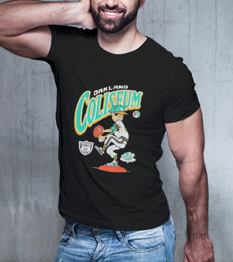 Oakland Coliseum Athletics Baseball Big Game T-Shirt