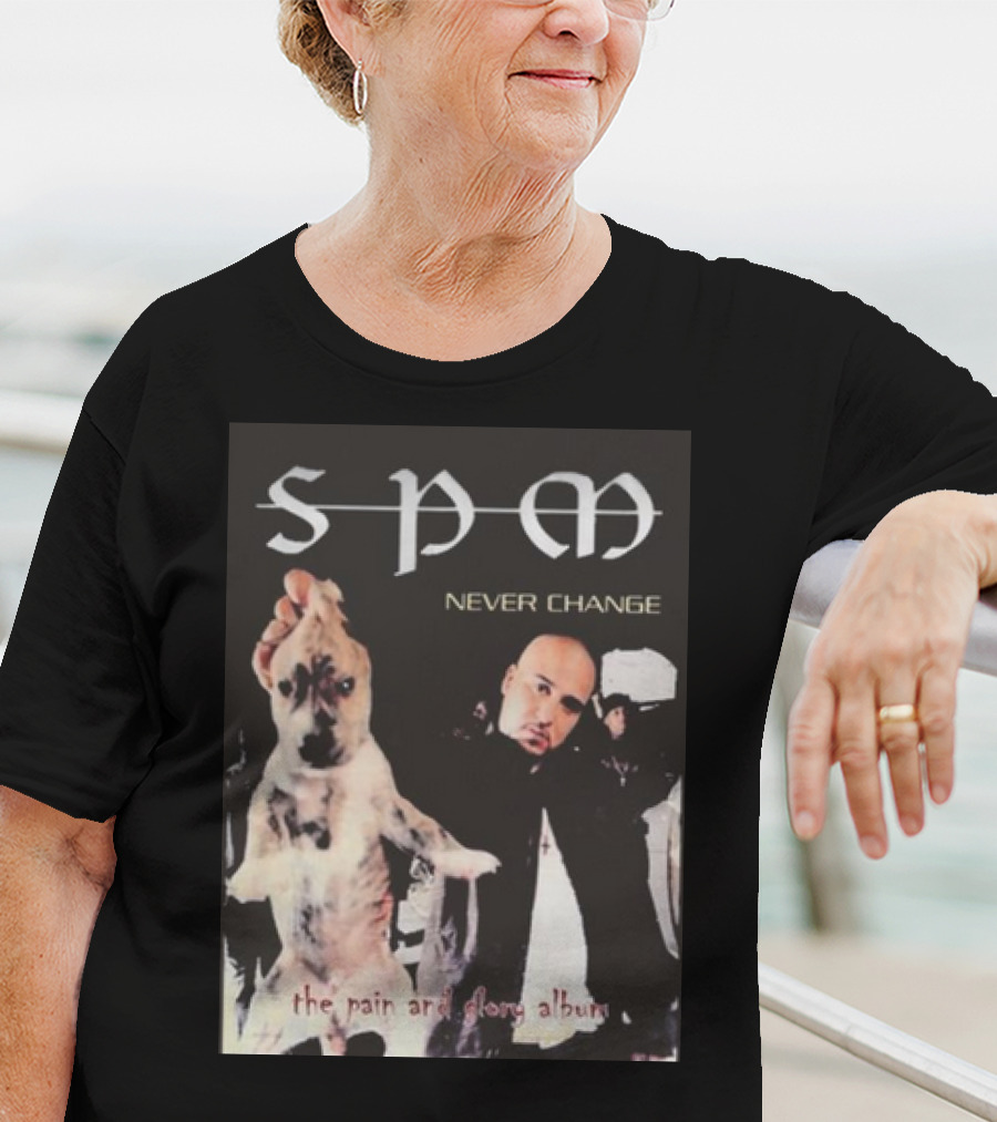 SPM Never Change The Pain And Glory Album T-Shirt