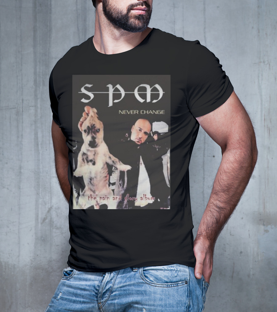 SPM Never Change The Pain And Glory Album T-Shirt