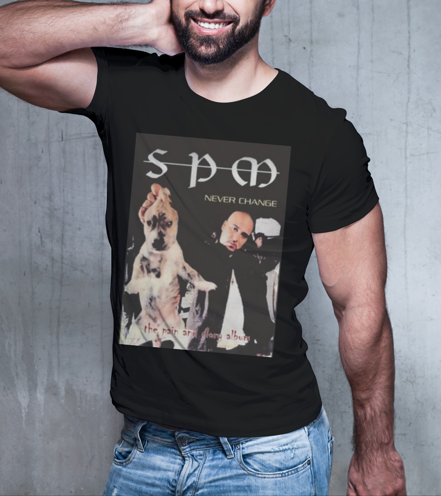 SPM Never Change The Pain And Glory Album T-Shirt