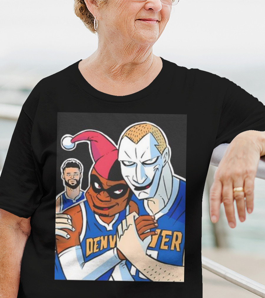 Jokic Russ Jokic Russell Westbrook Denver Nuggets Basketball Jokic Comic T-Shirt