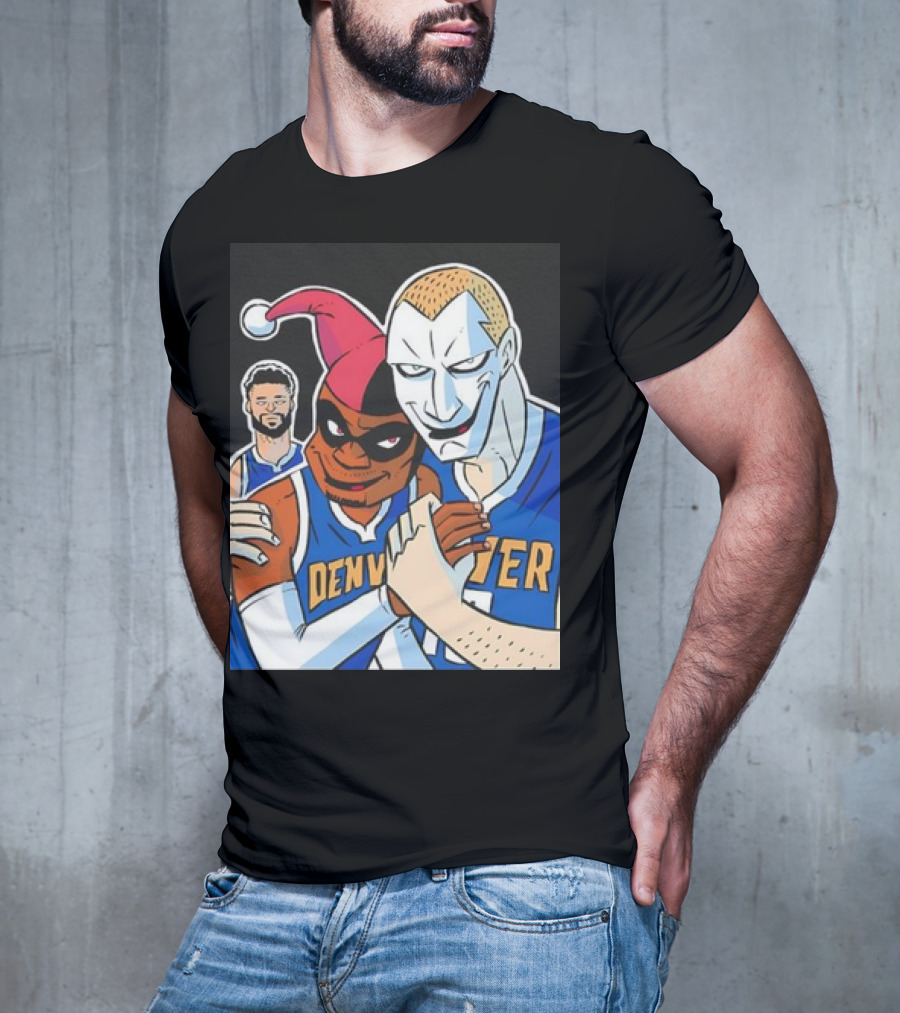 Jokic Russ Jokic Russell Westbrook Denver Nuggets Basketball Jokic Comic T-Shirt