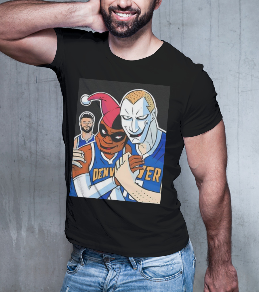 Jokic Russ Jokic Russell Westbrook Denver Nuggets Basketball Jokic Comic T-Shirt