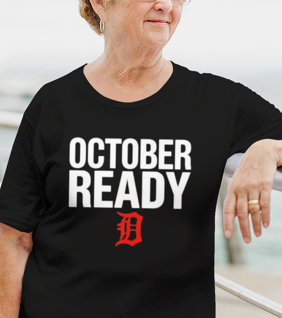 October Ready Detroit Tiger T-Shirt
