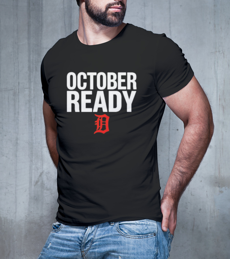 October Ready Detroit Tiger T-Shirt
