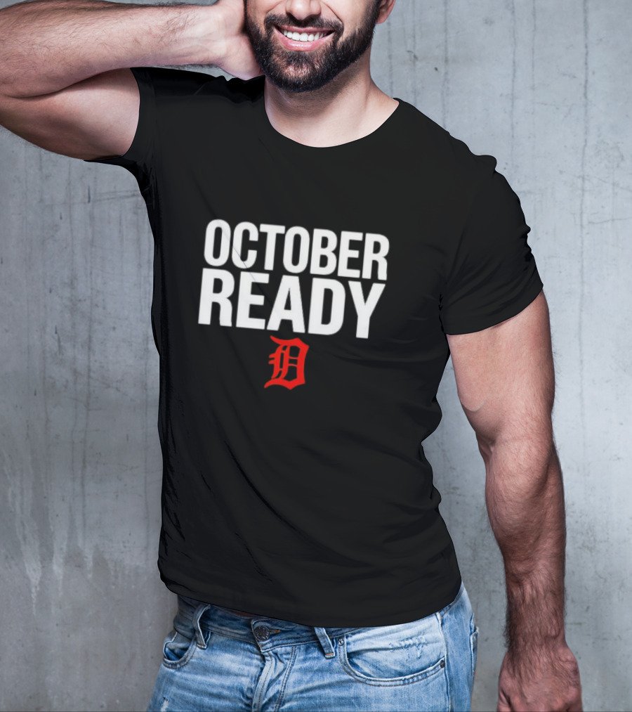 October Ready Detroit Tiger T-Shirt