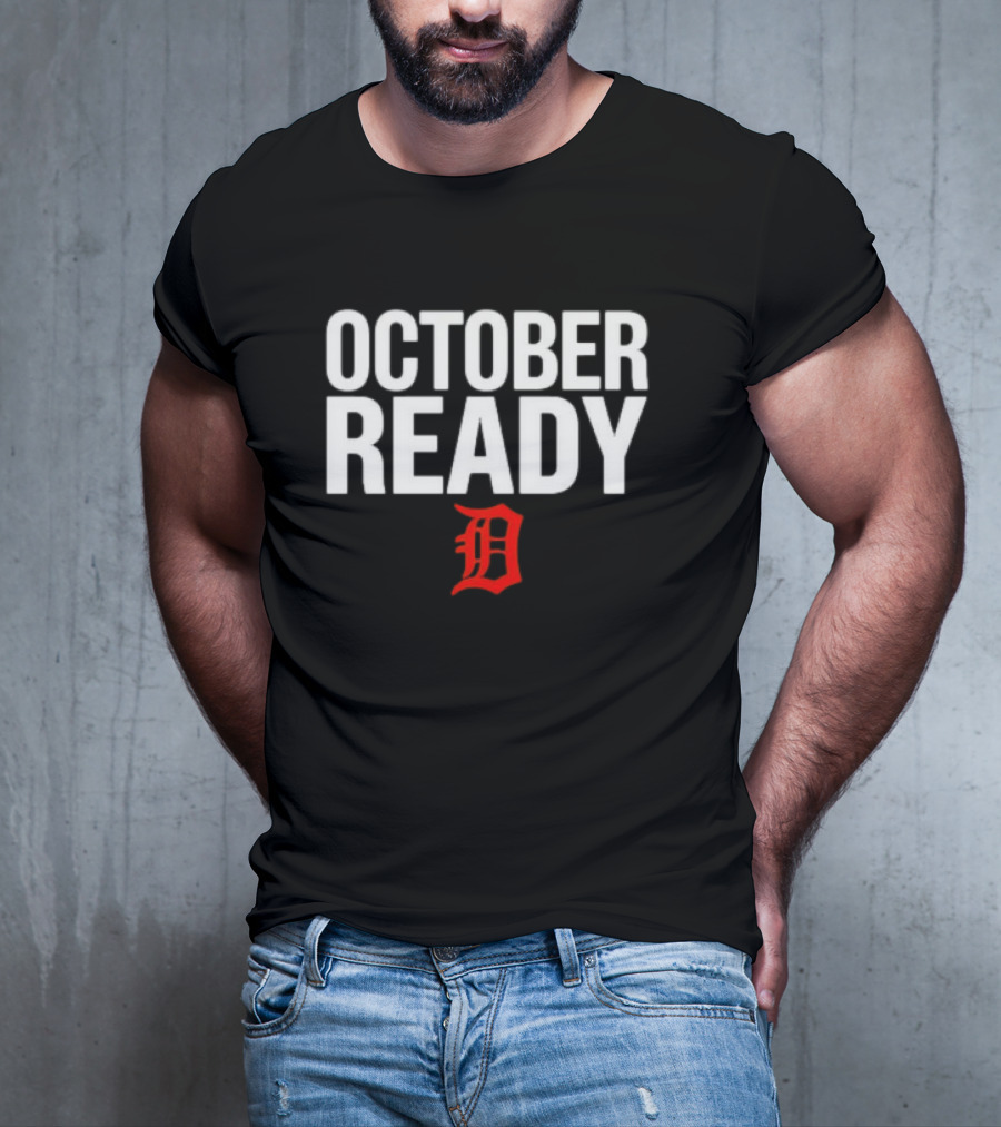 October Ready Detroit Tiger T-Shirt