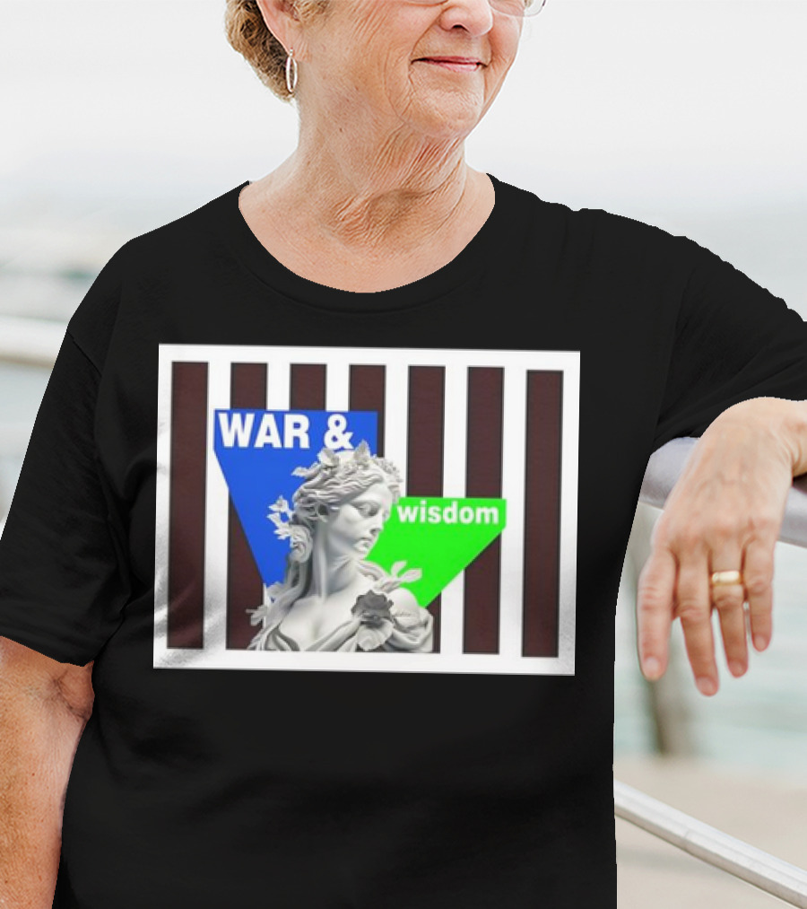 War And Wisdom Statue T-Shirt