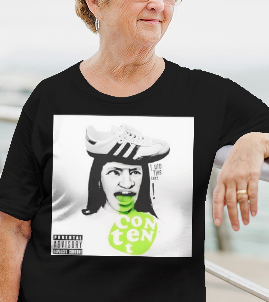 I Did This Luke Content Members Show The Album Retro Parental Advisory T-Shirt