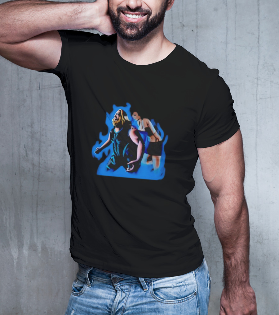 Mikey OShea You Got This Wrestling Duo Action Scene T-Shirt