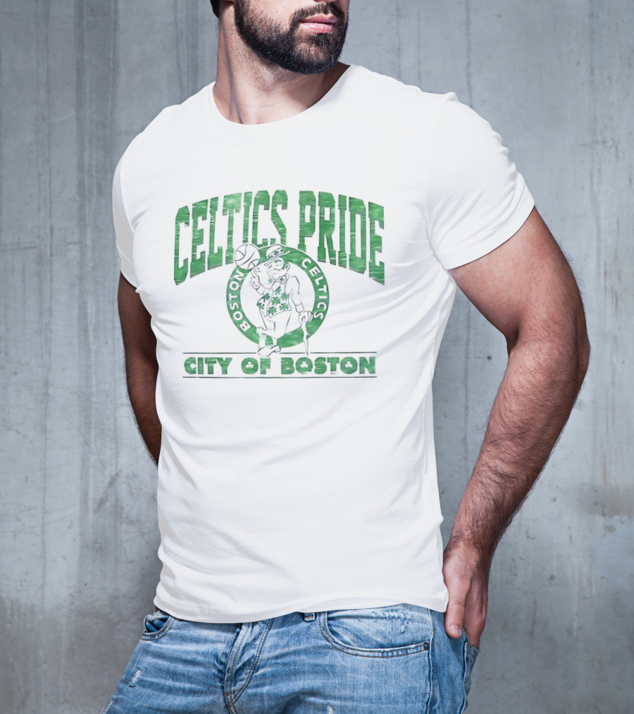 Celtics Pride Boston Celtics City Of Boston T-Shirt