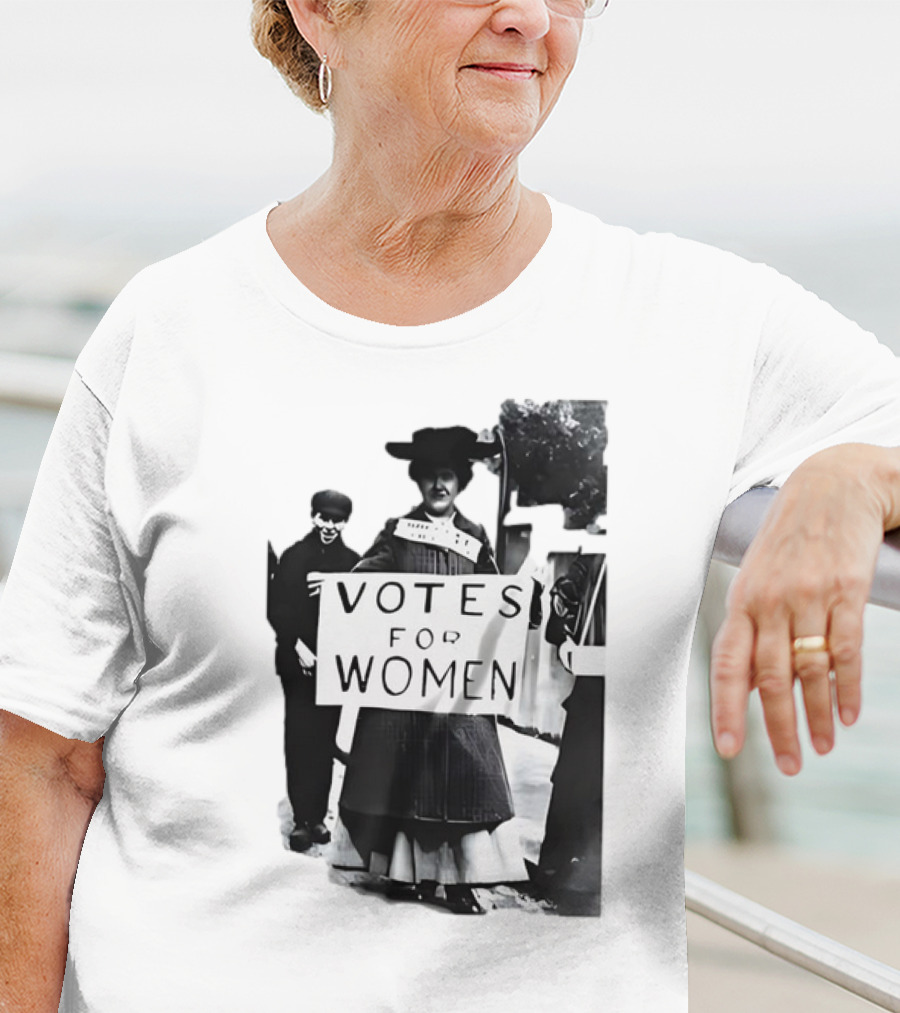 Votes For Women Vintage Suffragette Protest Historical Movement MJ Spider-Man Far From Home T-Shirt