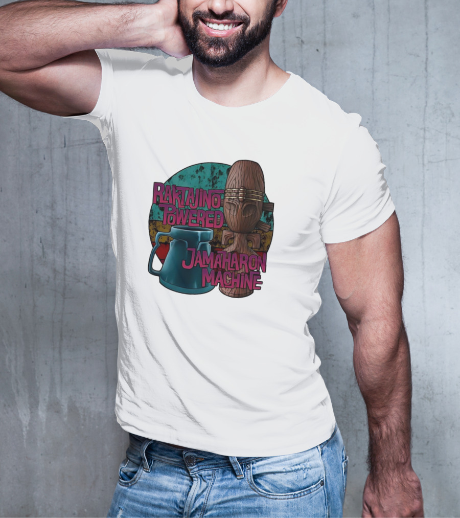 Raktajino Powered Jamaharon Machine T-Shirt