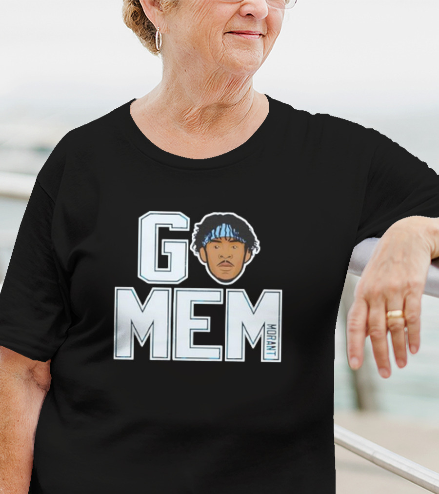 Ja Morant GO MEM Basketball Morant Headband Fan T-Shirt