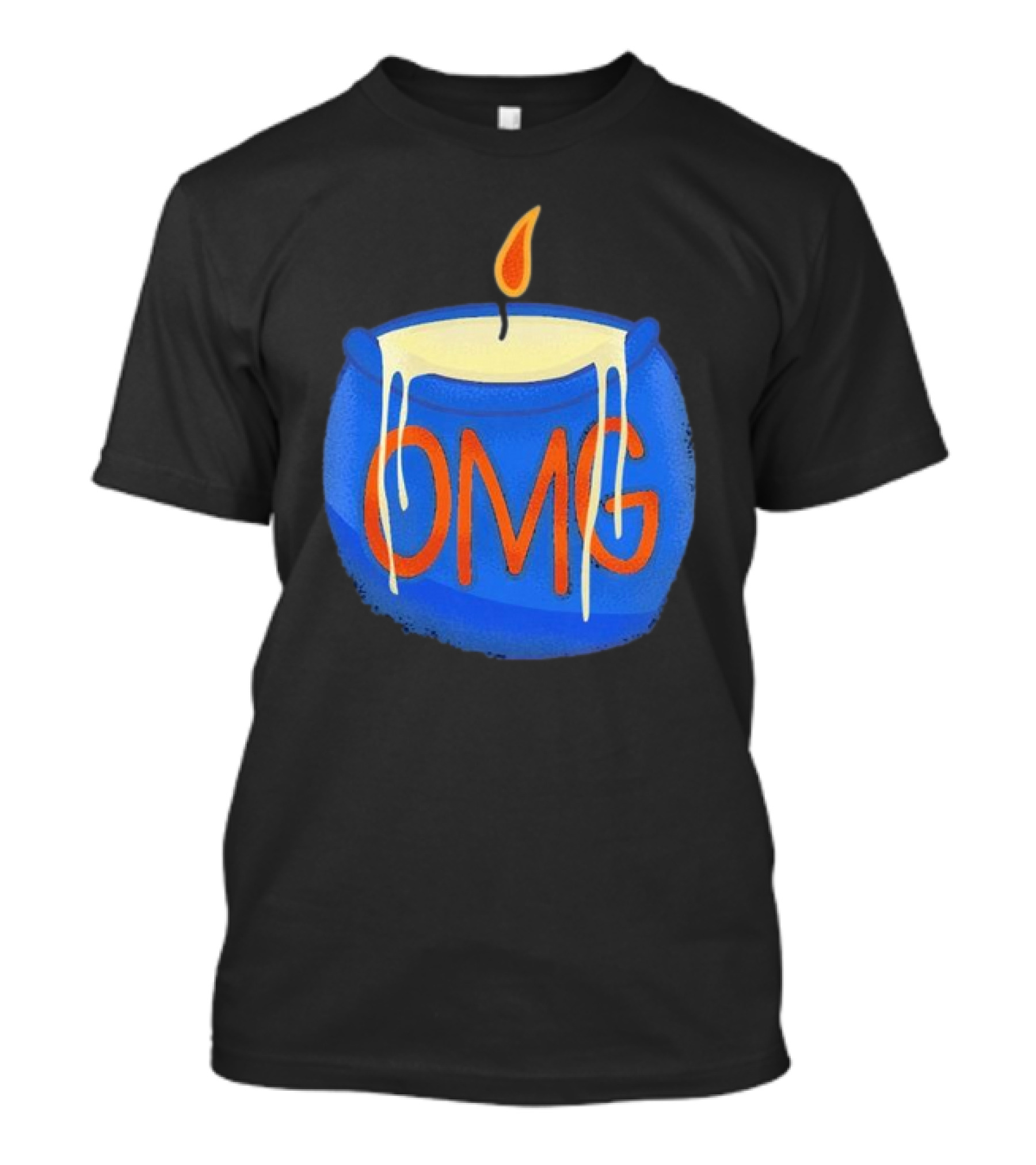 New York Mets OMG Rally Candle Baseball Fan T-Shirt