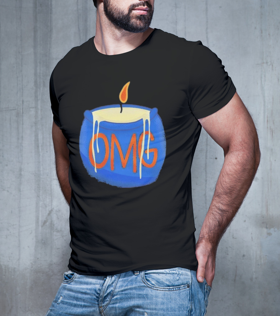 New York Mets OMG Rally Candle Baseball Fan T-Shirt