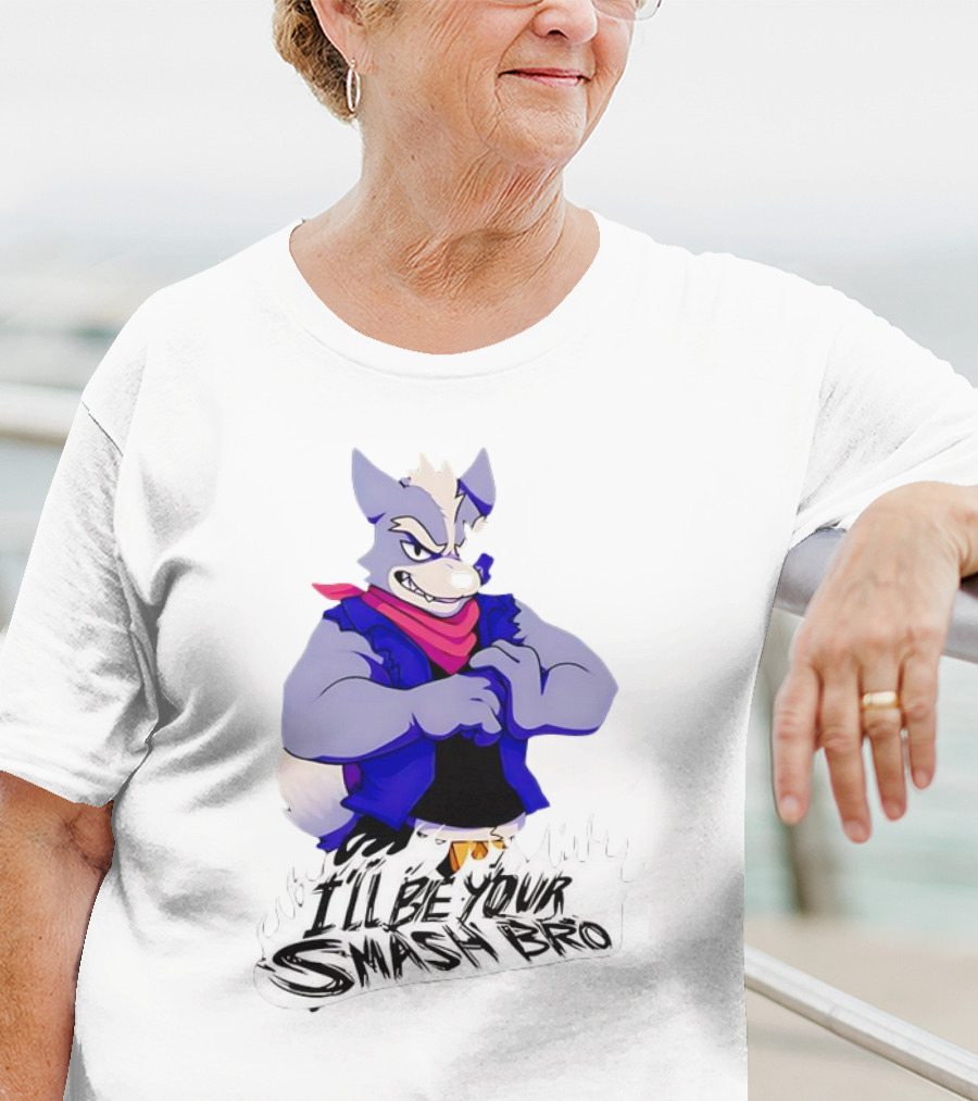 I'll Be Your Smash Bro Wolf Furry T-Shirt