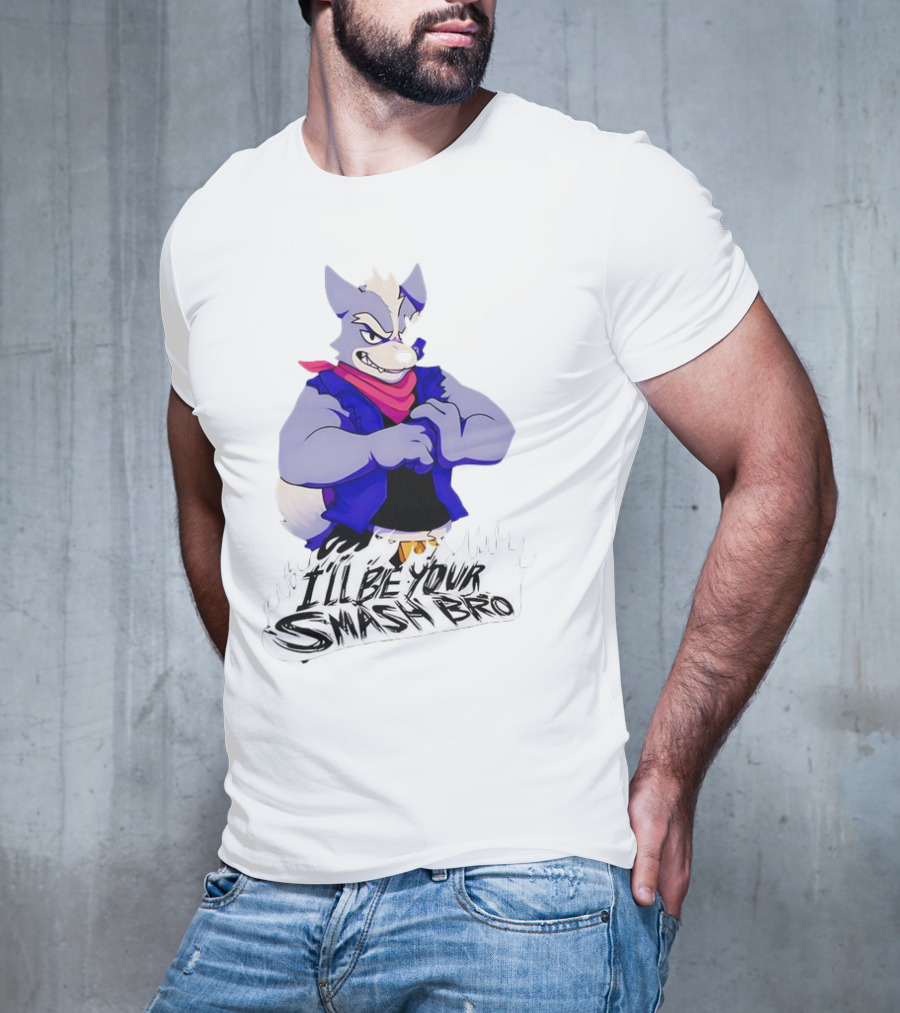 I'll Be Your Smash Bro Wolf Furry T-Shirt