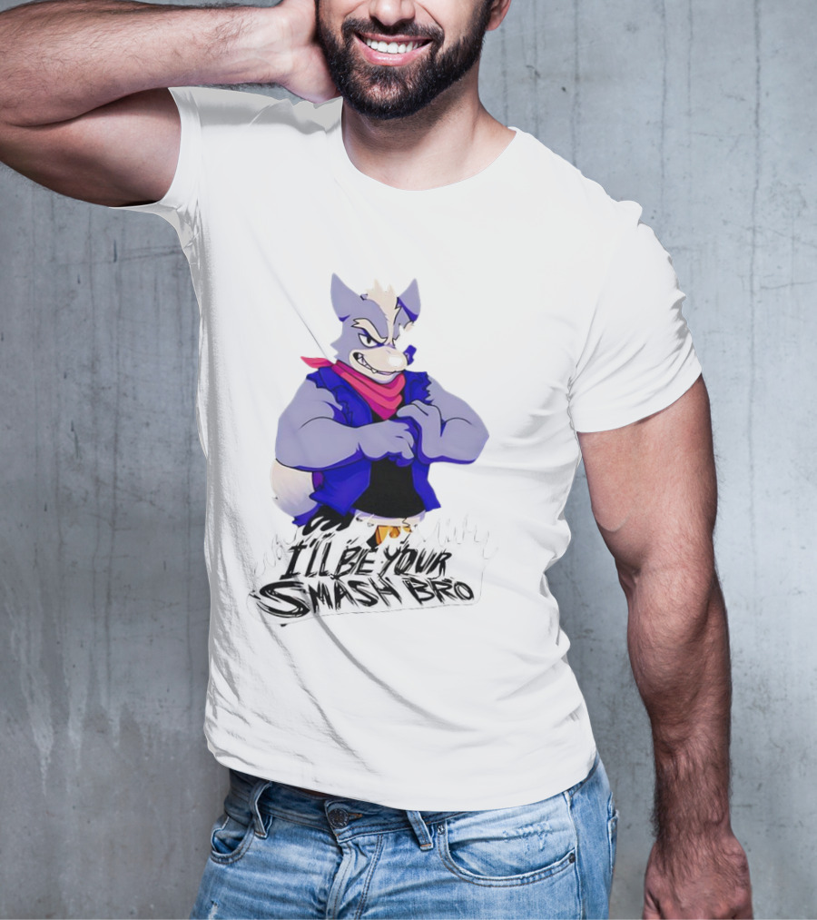 I'll Be Your Smash Bro Wolf Furry T-Shirt