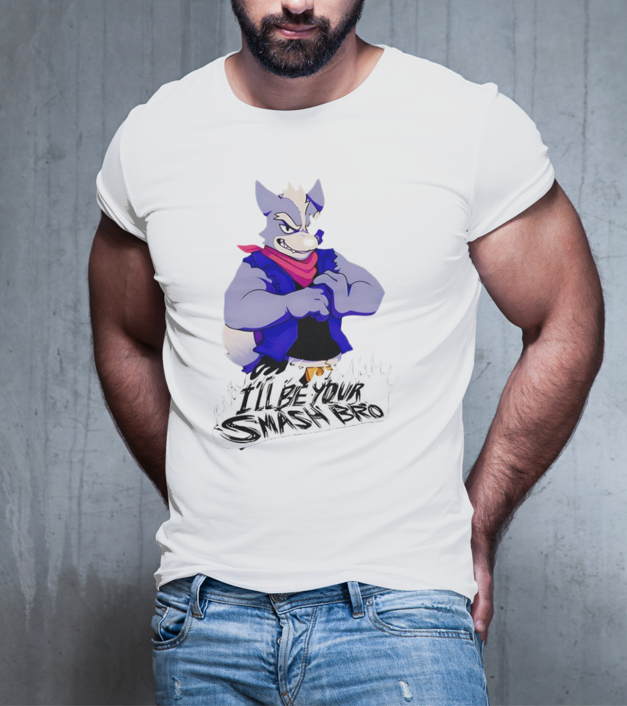 I'll Be Your Smash Bro Wolf Furry T-Shirt