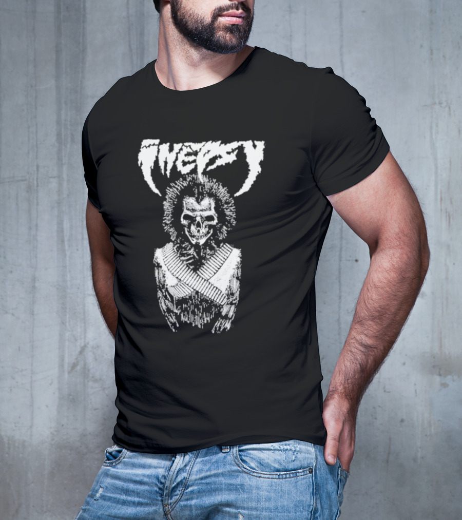 Inepsy See You In Hell Skeleton Bandolier T-Shirt