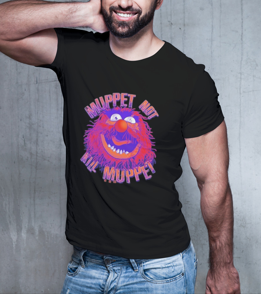 Muppet Not Kill Muppet Animal 1984 T-Shirt