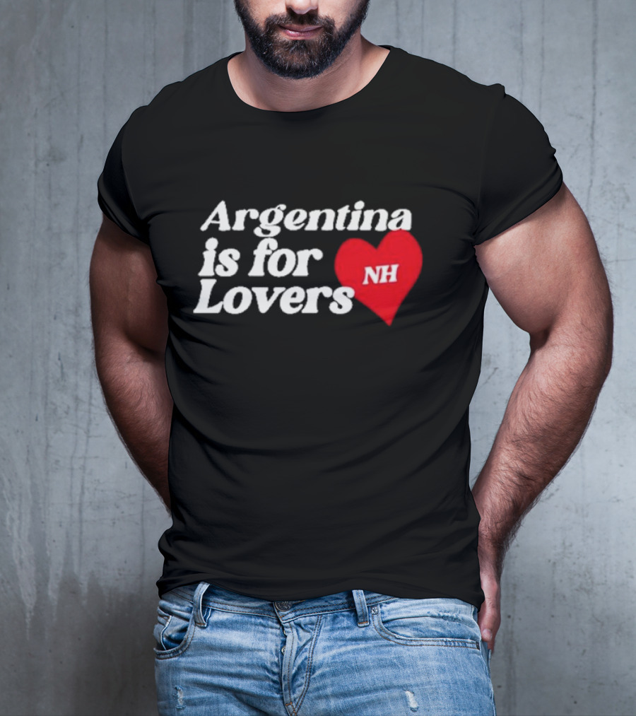 Niall Horan Argentina Is For Lovers Heart NH T-Shirt