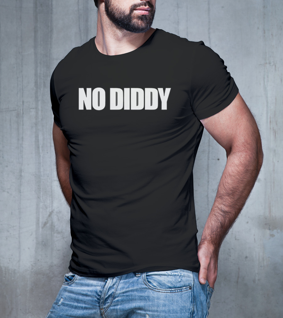 No Diddy Text T-Shirt